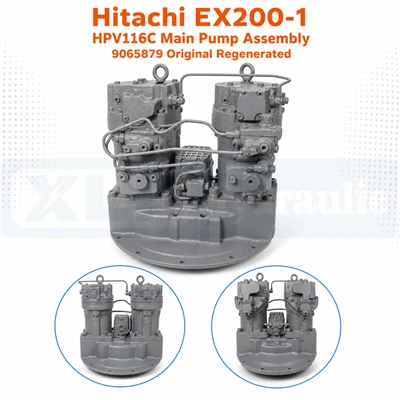 Hitachi EX200‑1 HPV116C Prensipal Ponp Asanble 9065879 Original Rejenerasyon