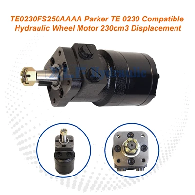 TE0230FS250AAAA Idwolik wou motè - 230cm3/cc Ranplasman pou Parker TE0230